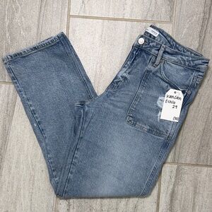 KanCan High Rise Crop Jeans 29x28 Cropped Denim Maurice’s
